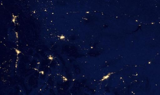 Montana, where night skies are always black