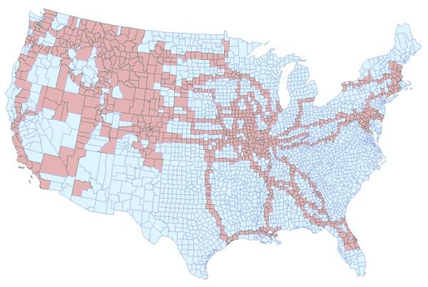 Created with ArcGIS 10.1